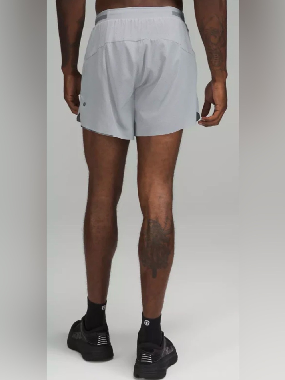Lululemon Men's Fast and Free Mid-Rise Lined Shorts in Mustard green